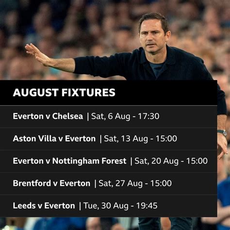 bbc everton fixtures.